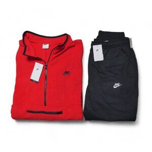 Nike 2 PC Polar Fleece Sweatsuit Size 4XL Tracksuit Gift Set Matching Outfit NWT